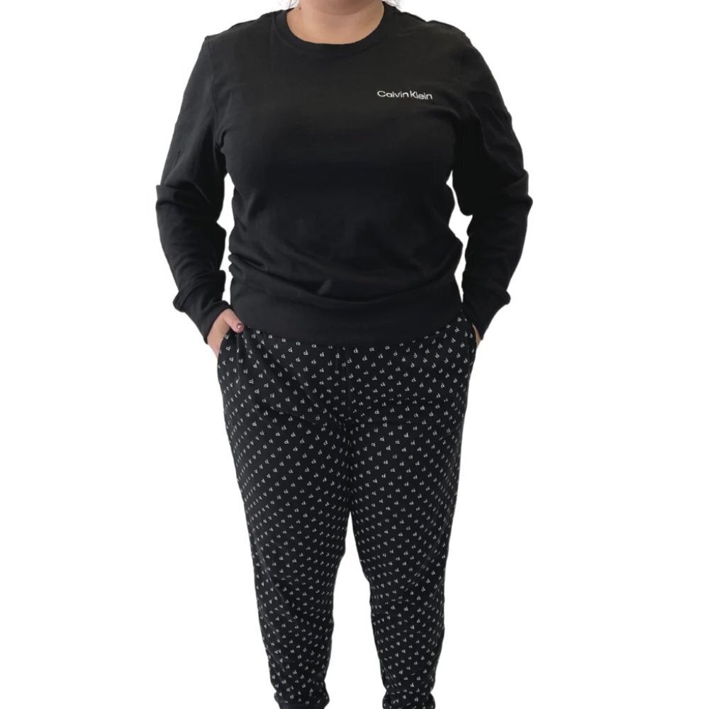 NEW Calvin Klein 2pc pj Pajama Set | Black